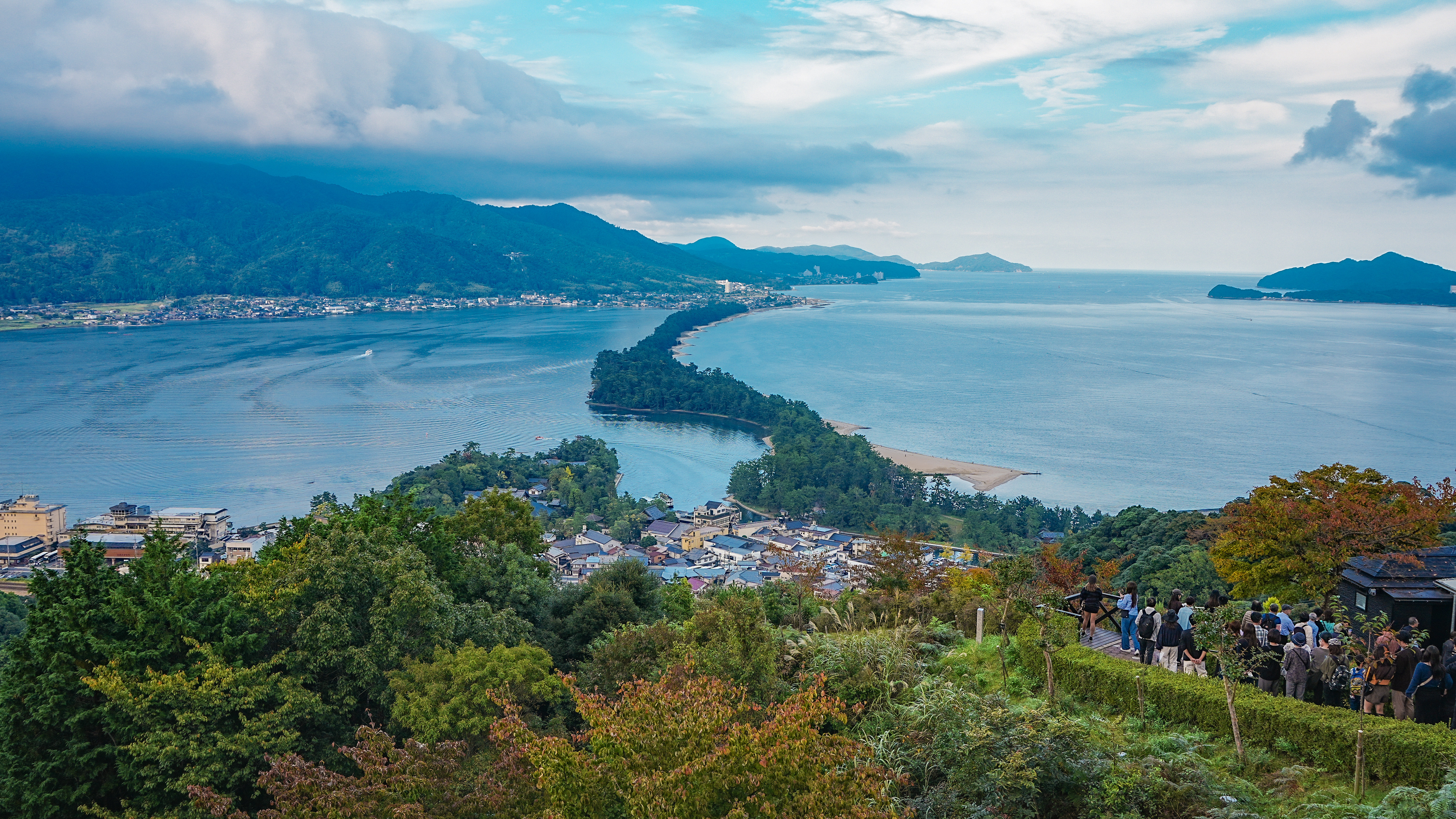 View from Amanohashidate View Land