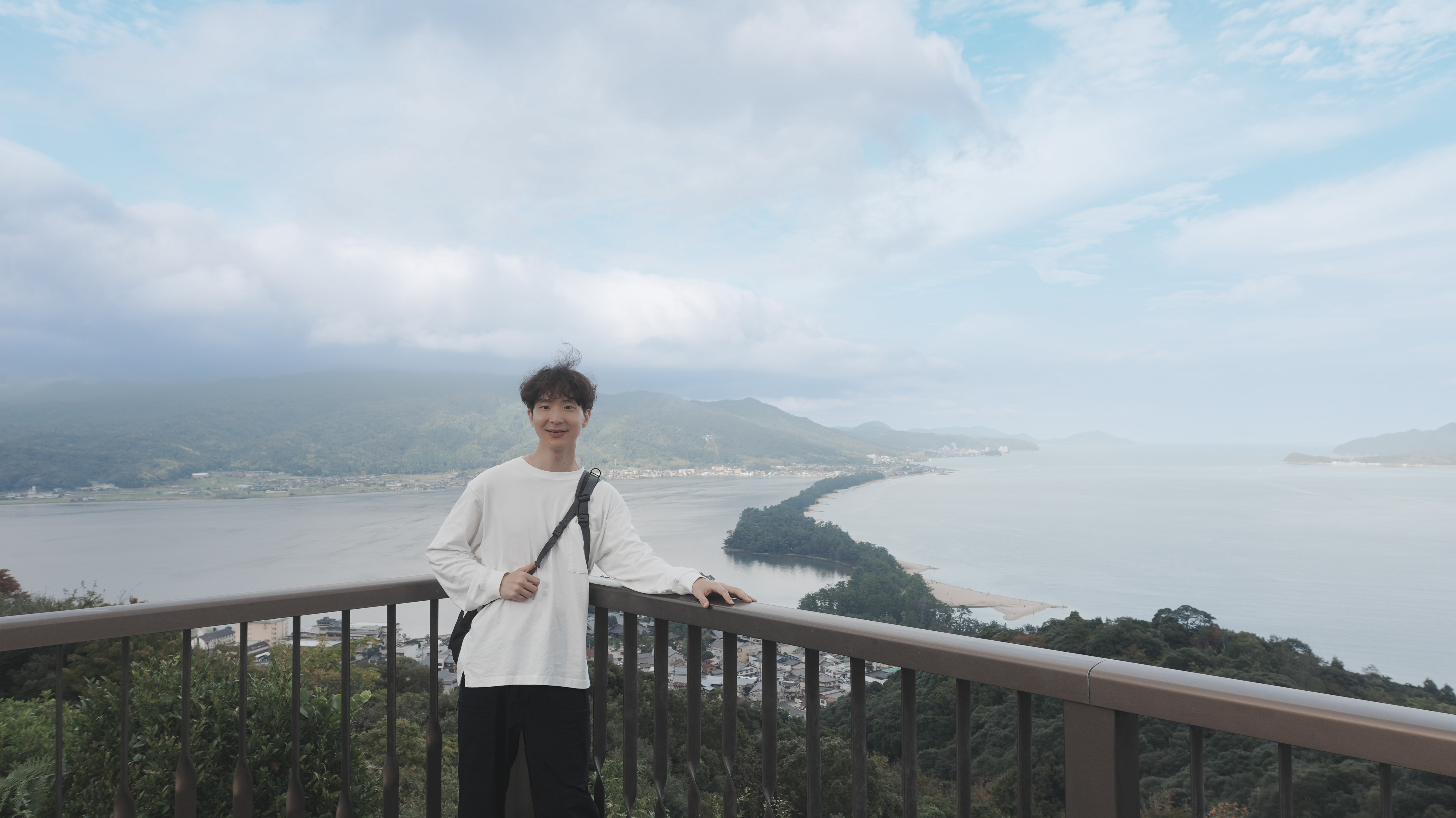 A photo of me at Amanohashidate