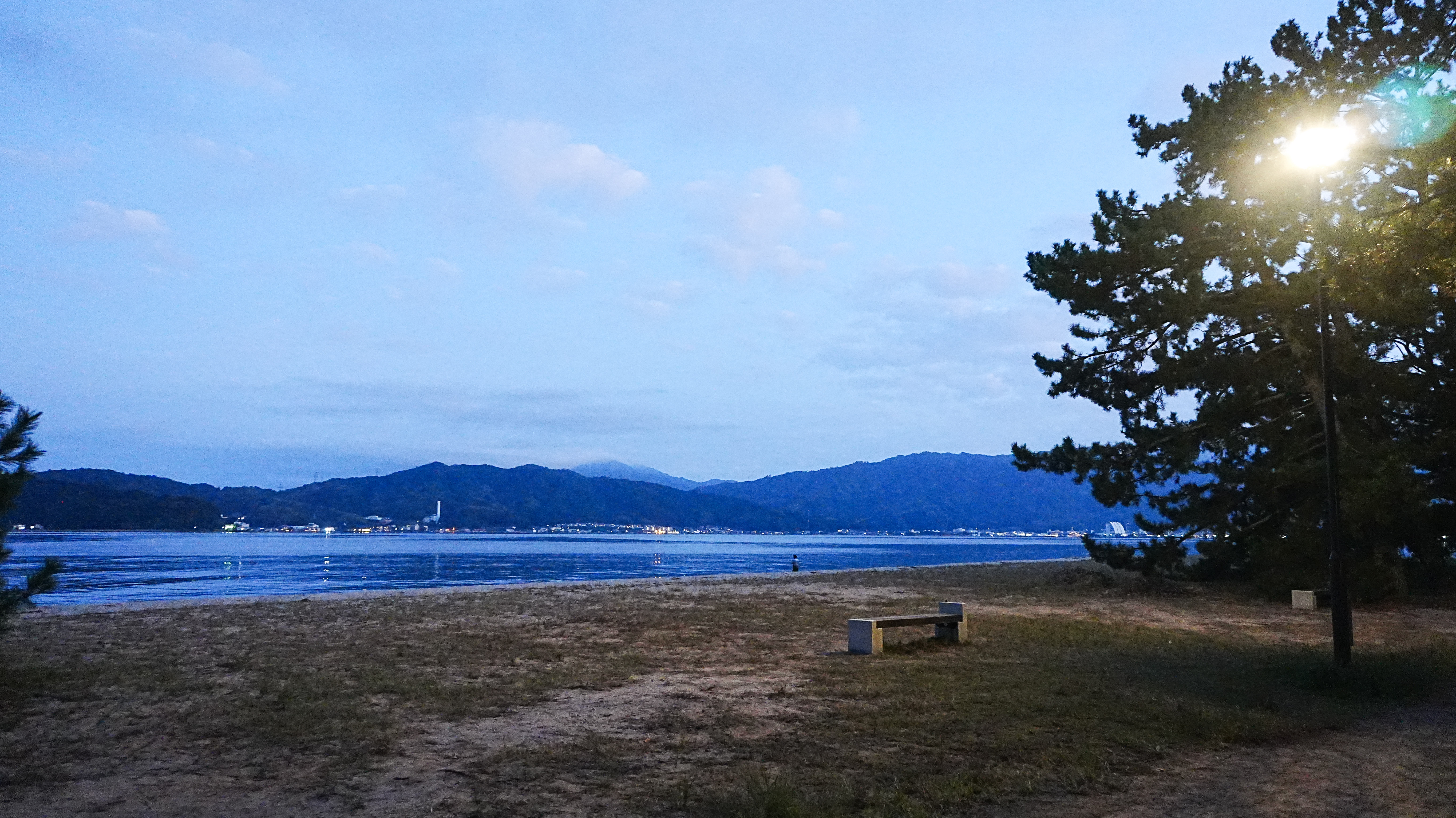 Another view of the sea at Amanohashidate