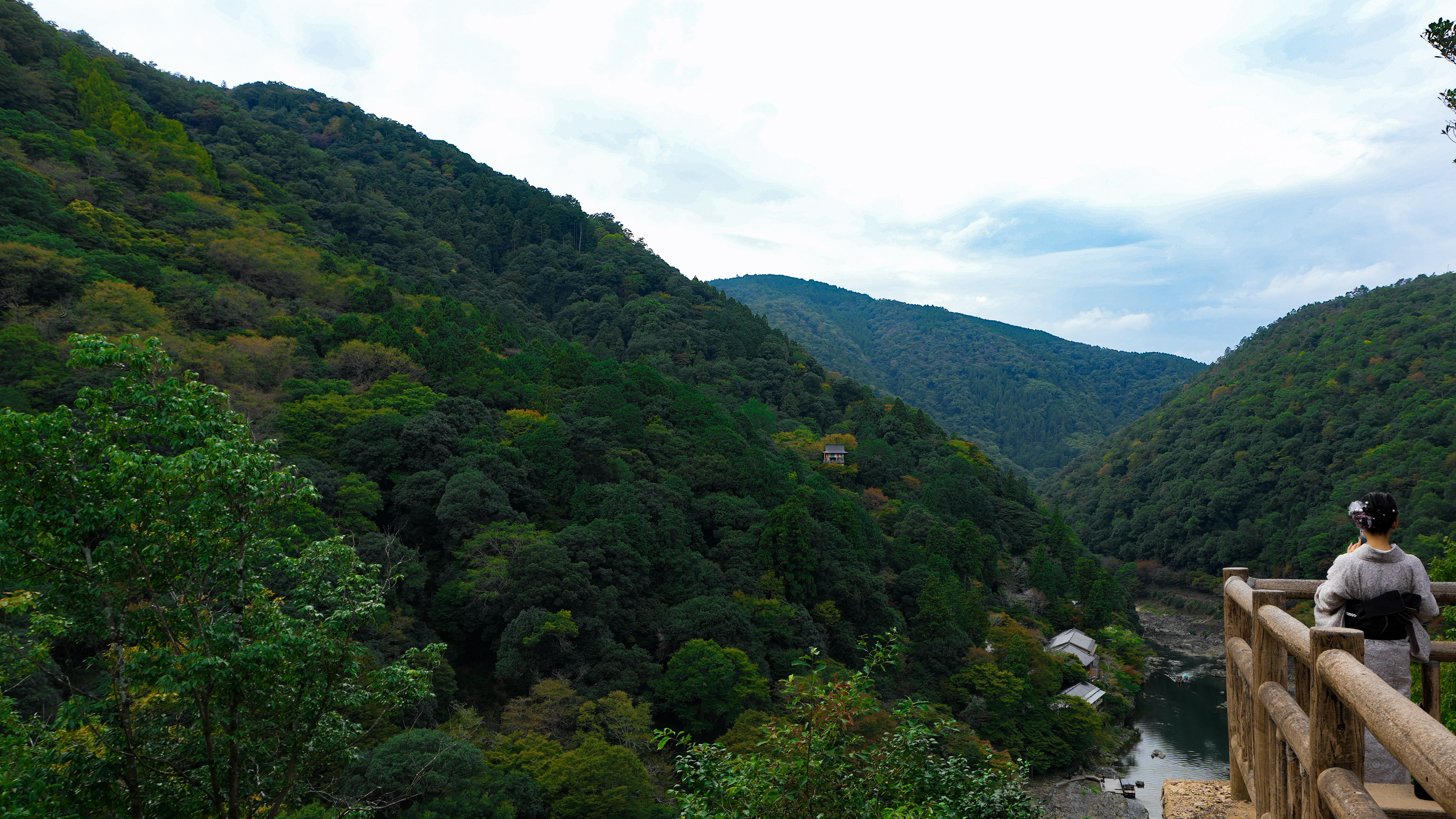 A temple in Arashiyama